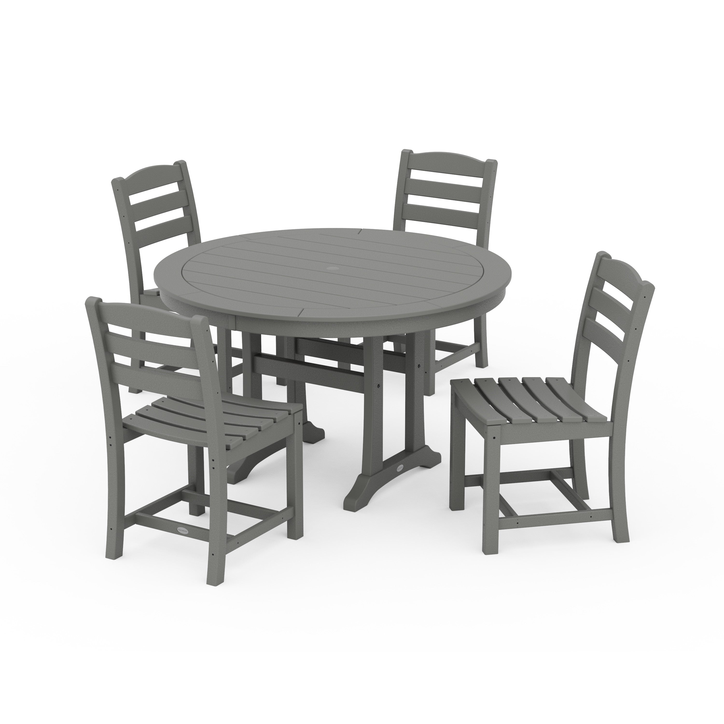 La Casa Café 5-Piece Side Chair Dining Set