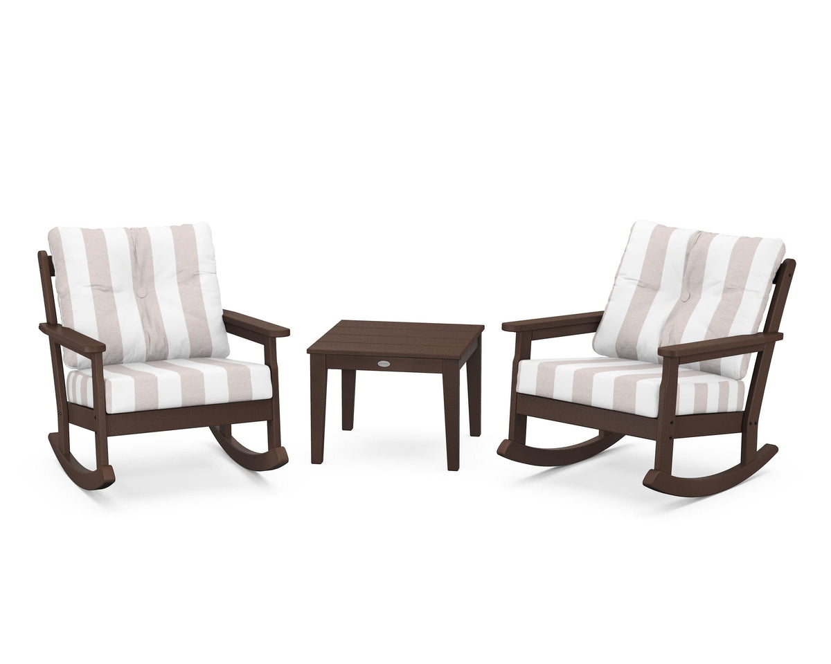 Vineyard 3-Piece Deep Seating Rocker Set