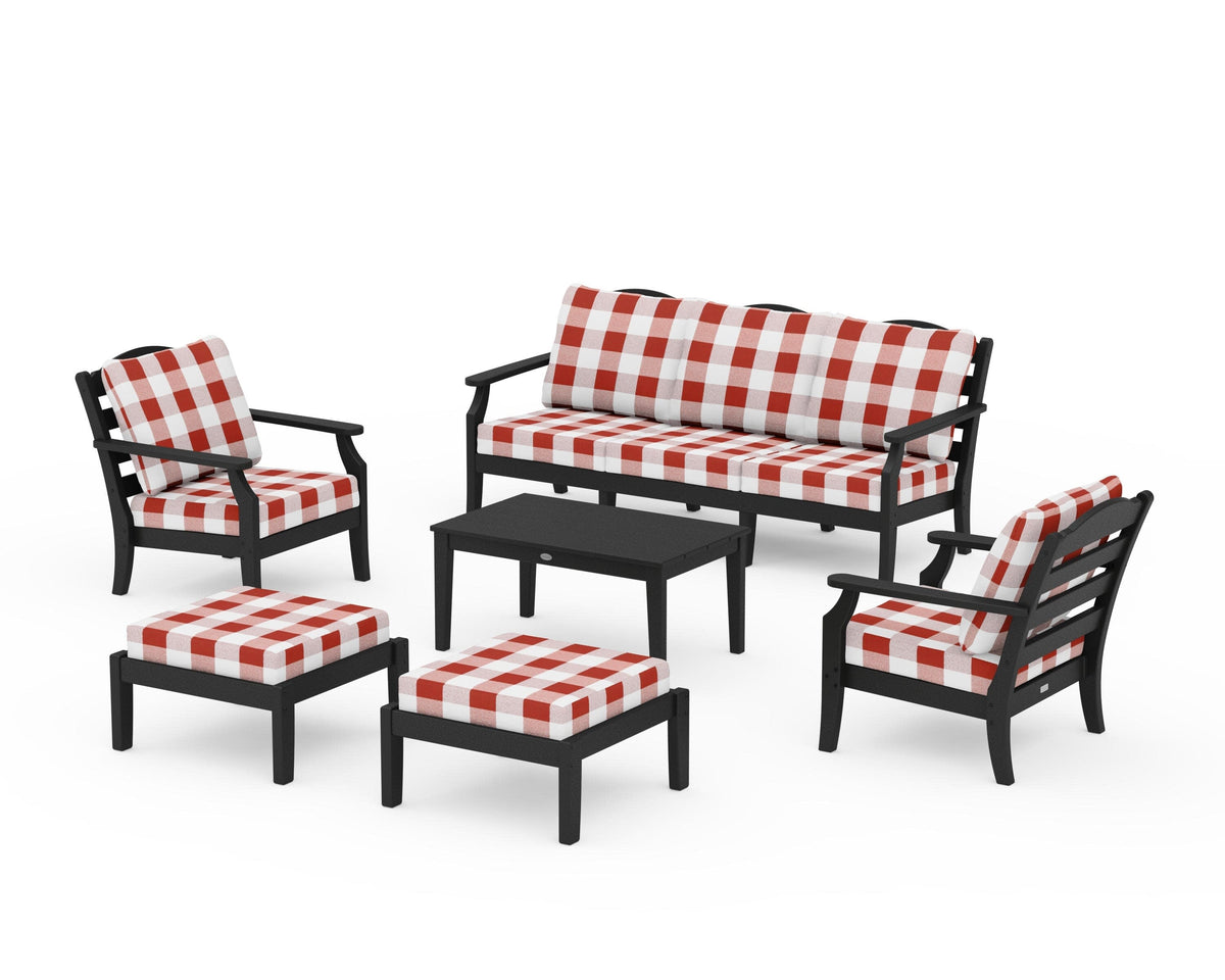 Savannah 6-Piece Lounge Sofa Set