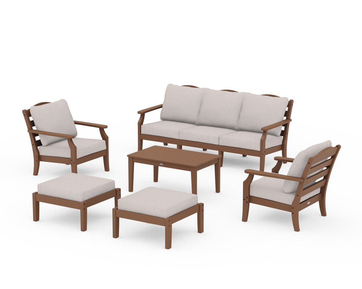 Savannah 6-Piece Lounge Sofa Set