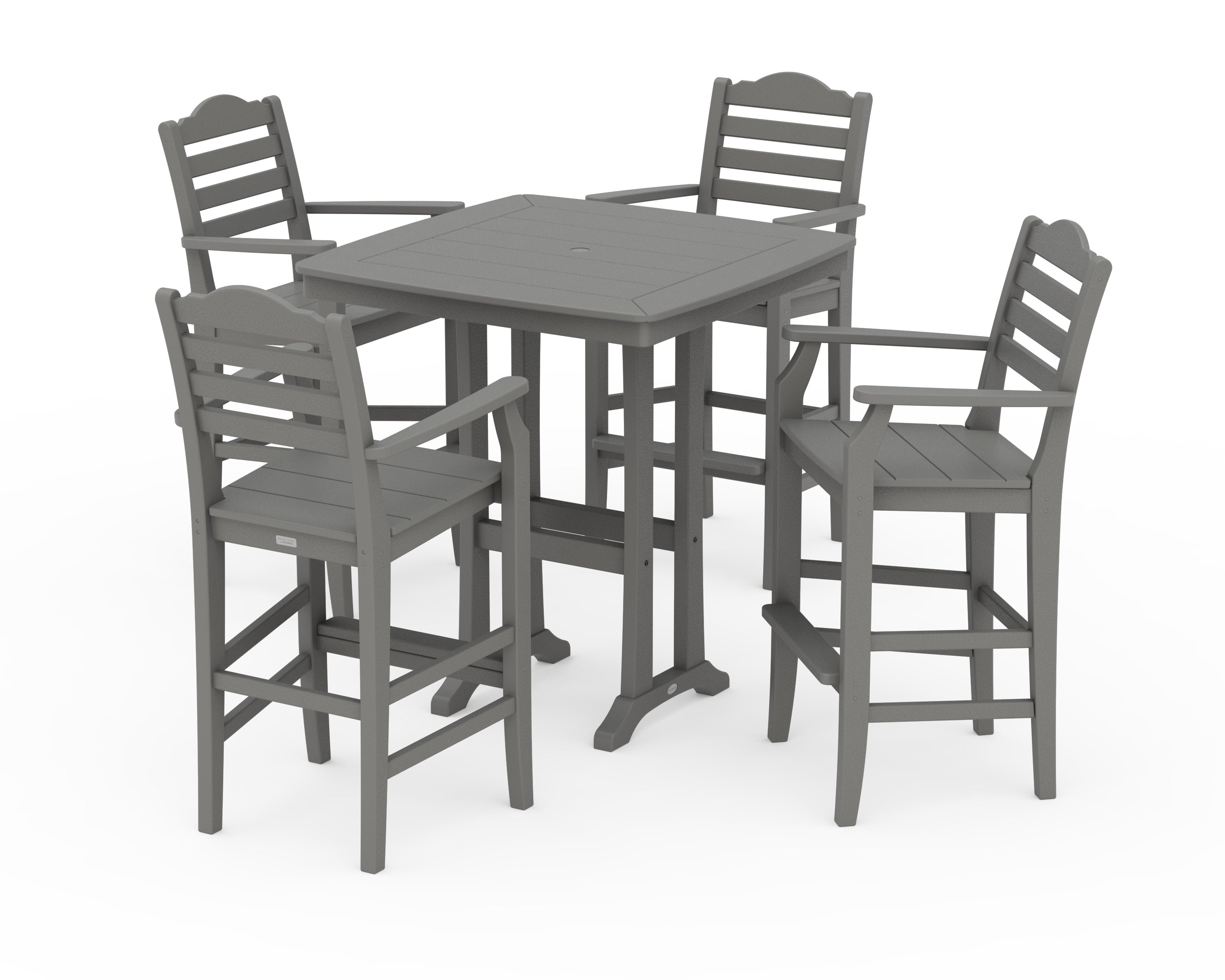 Savannah 5-Piece Bar Set with Trestle Legs