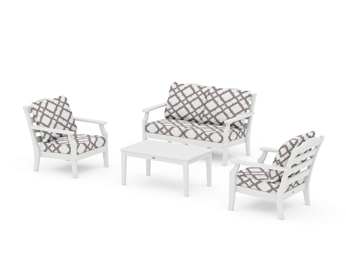 Savannah 4-Piece Deep Seating Set with Loveseat