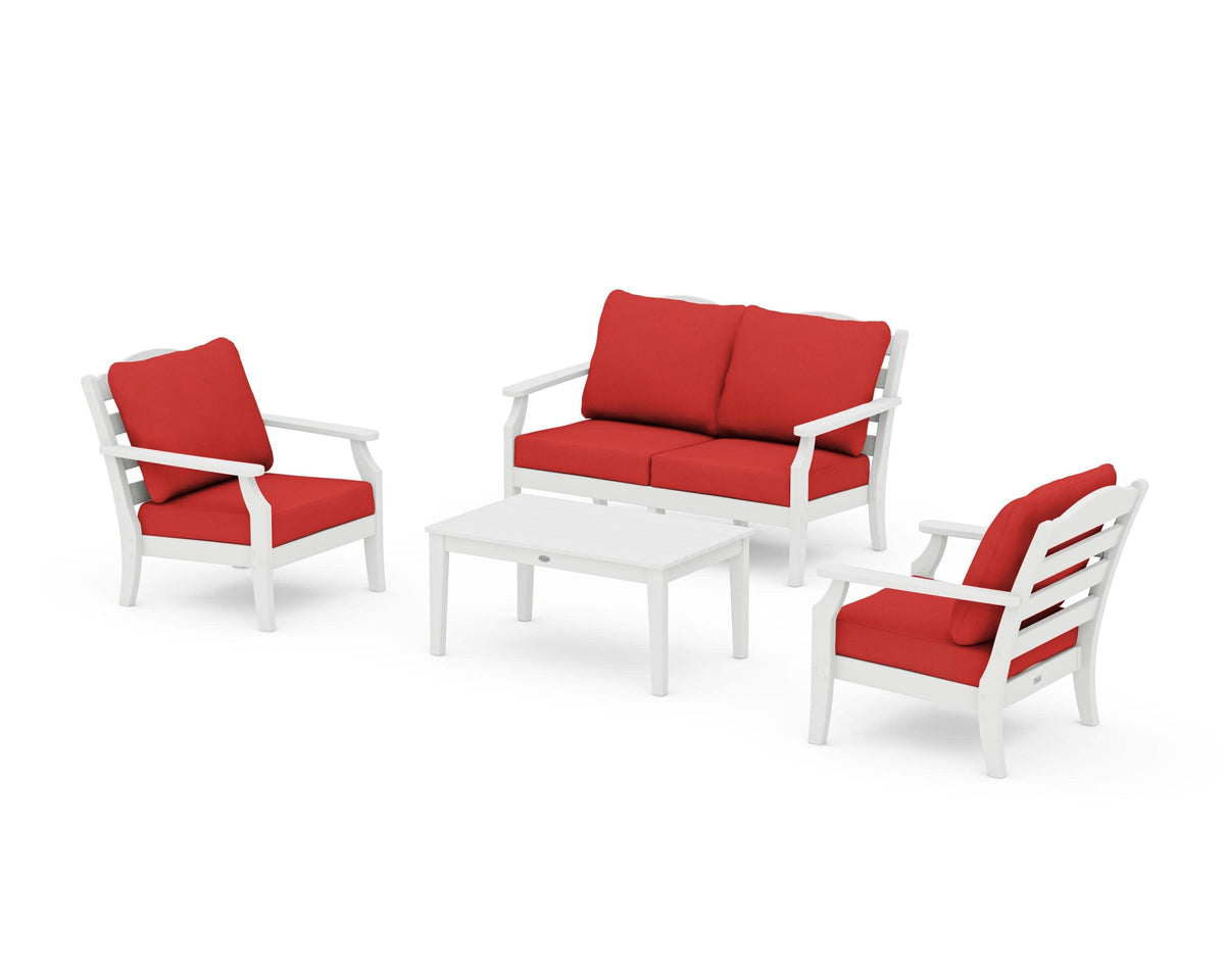 Savannah 4-Piece Deep Seating Set with Loveseat
