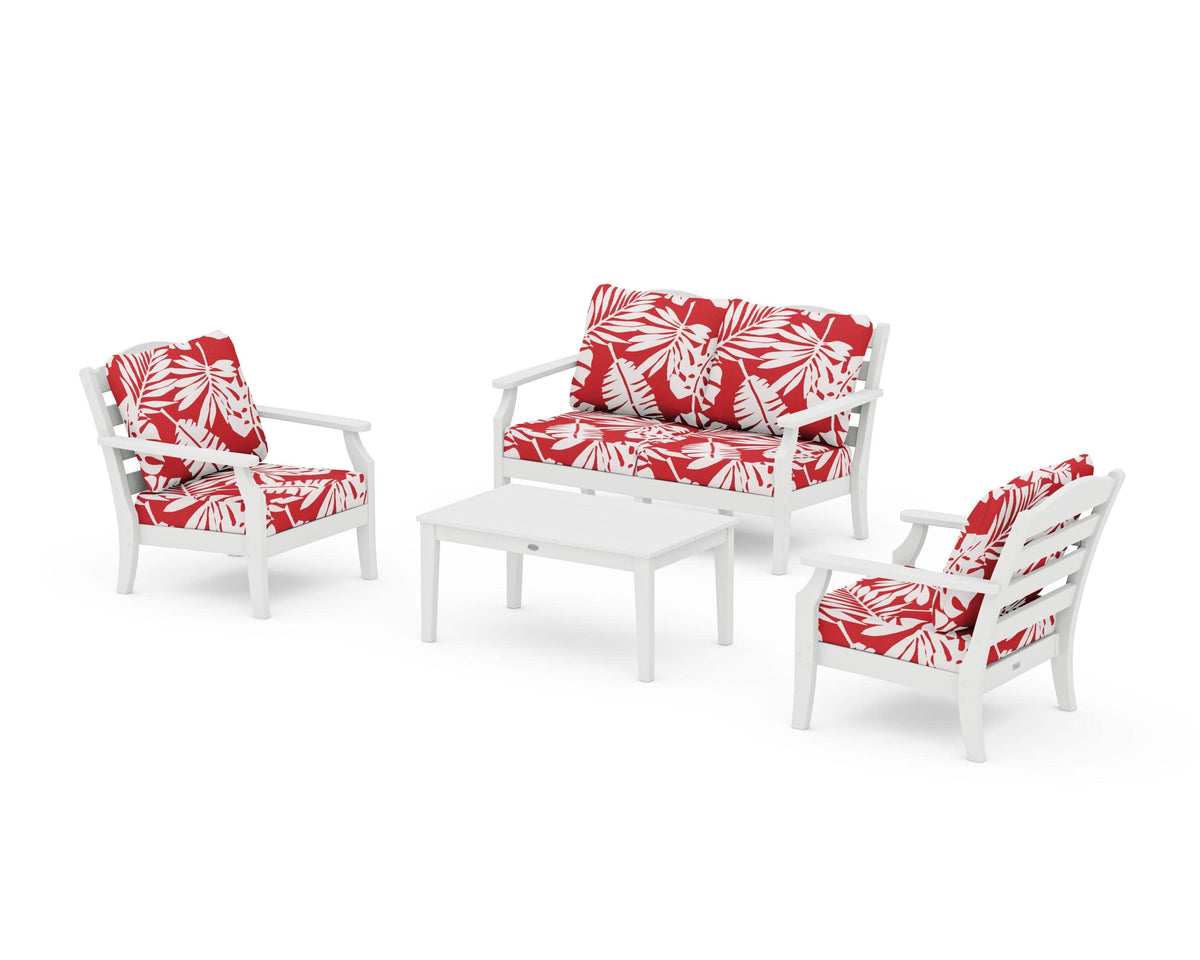 Savannah 4-Piece Deep Seating Set with Loveseat