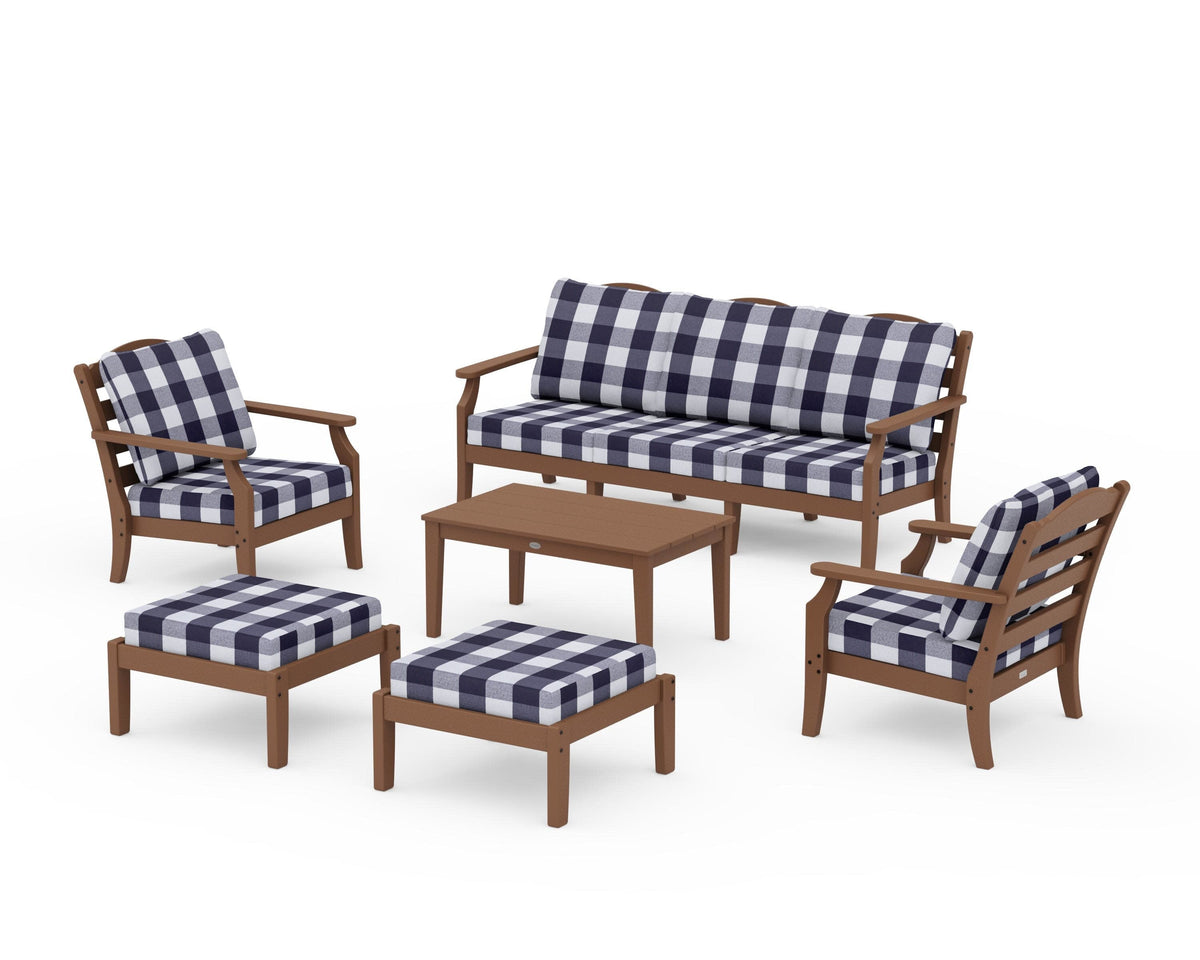 Savannah 6-Piece Lounge Sofa Set