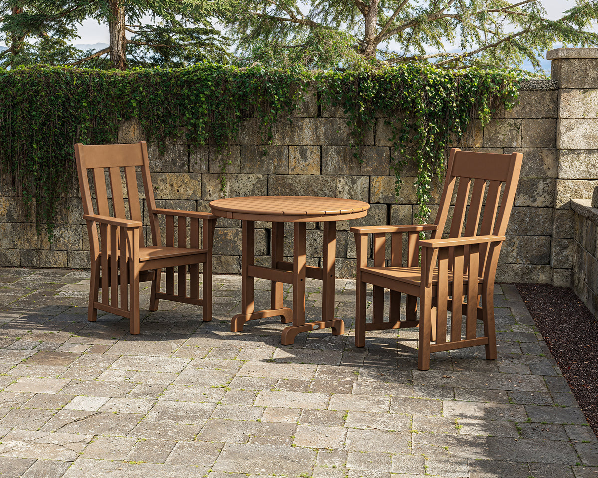 Acadia 3-Piece Farmhouse Dining Set