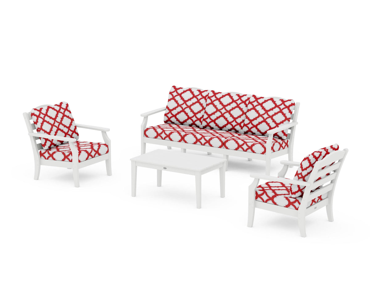 Savannah 4-Piece Deep Seating Set with Sofa