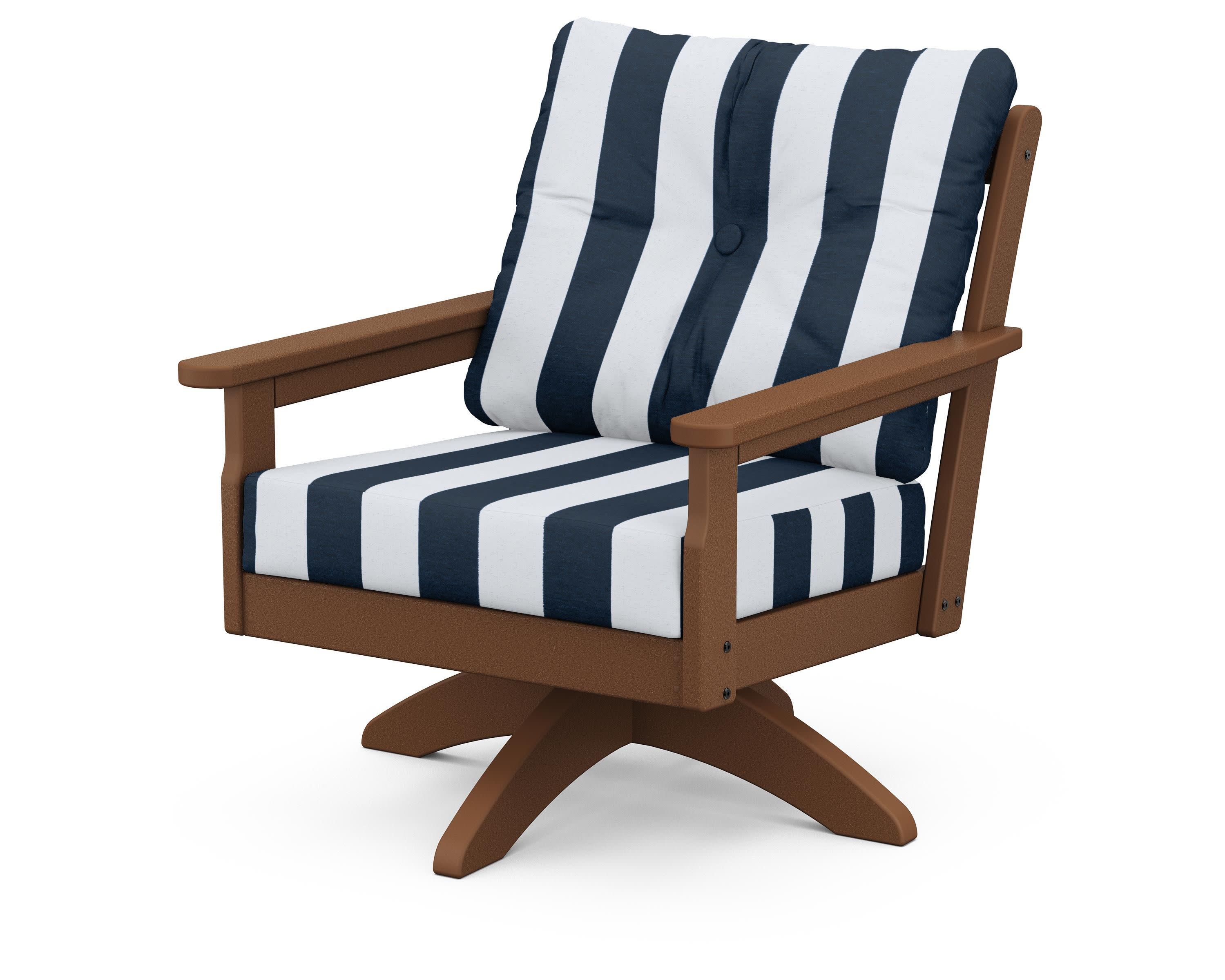 Vineyard Deep Seating Swivel Chair