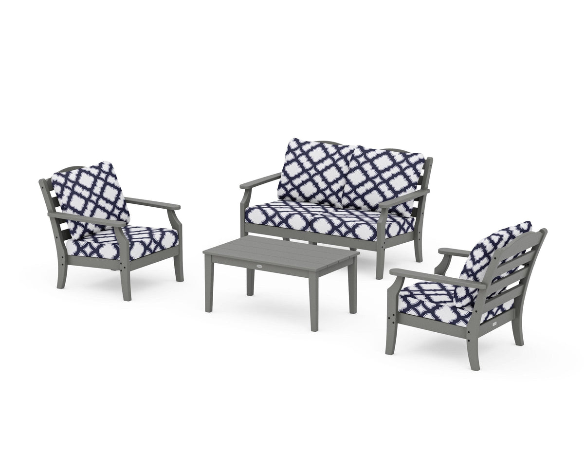 Savannah 4-Piece Deep Seating Set with Loveseat