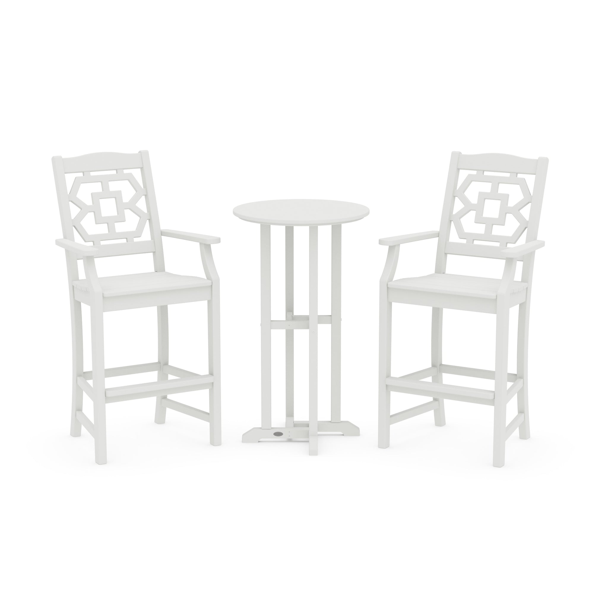 Chinoiserie 3-Piece Farmhouse Bar Set