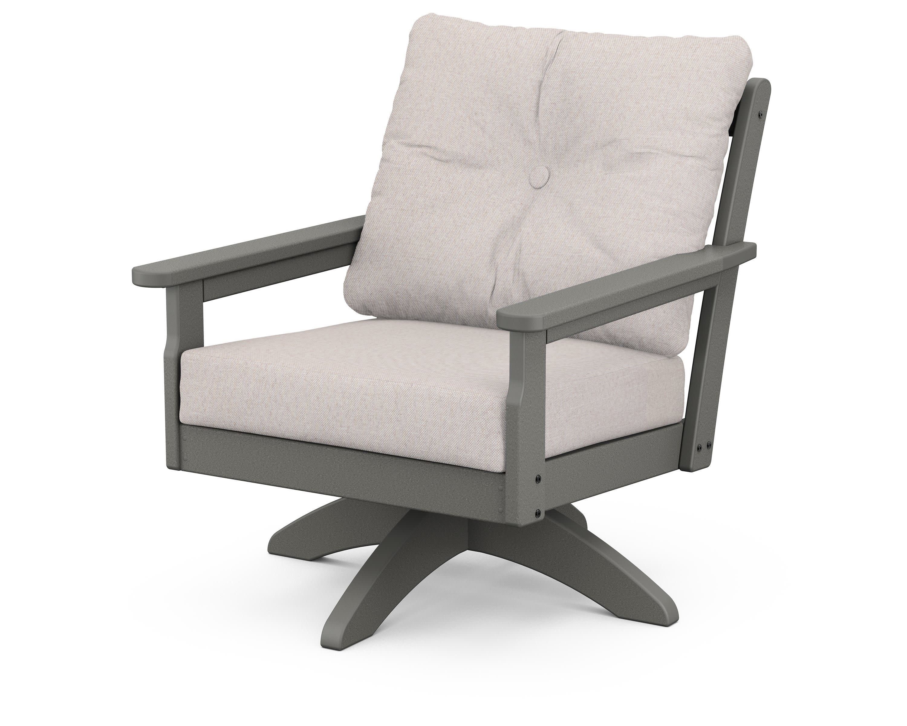 Vineyard Deep Seating Swivel Chair