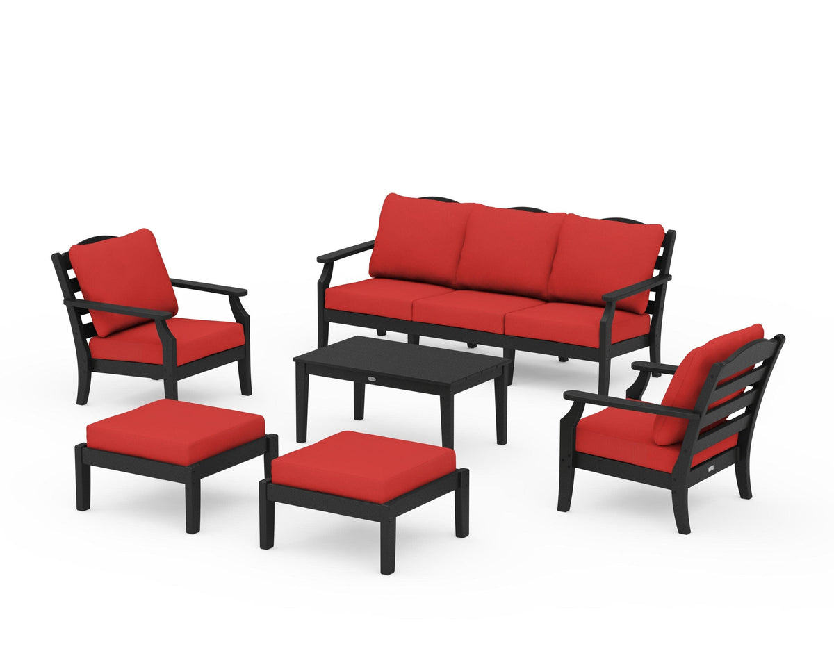 Savannah 6-Piece Lounge Sofa Set