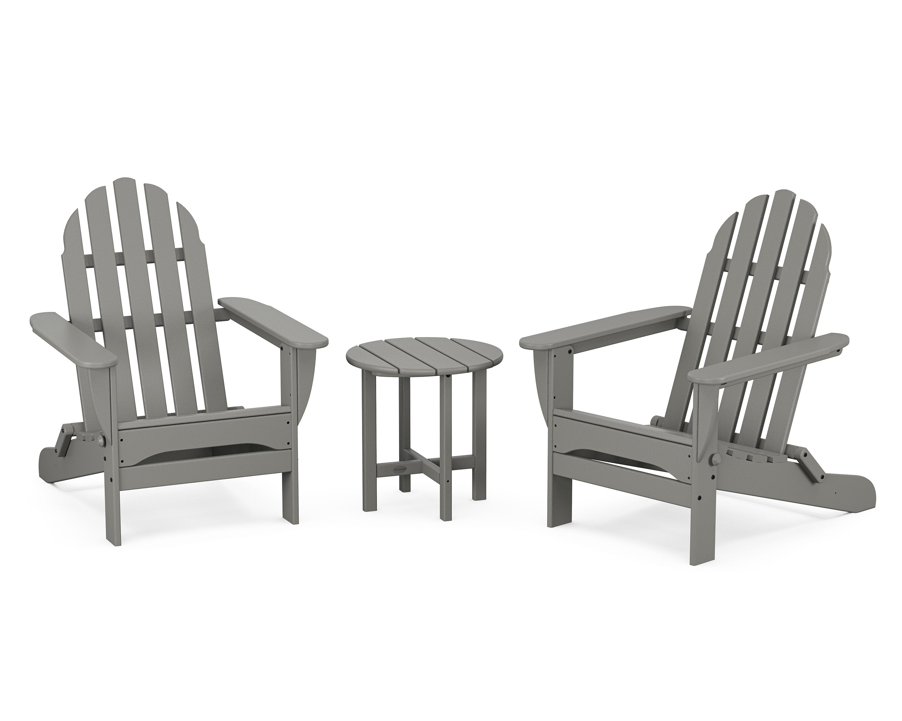 Classic Folding Adirondack 3-Piece Set