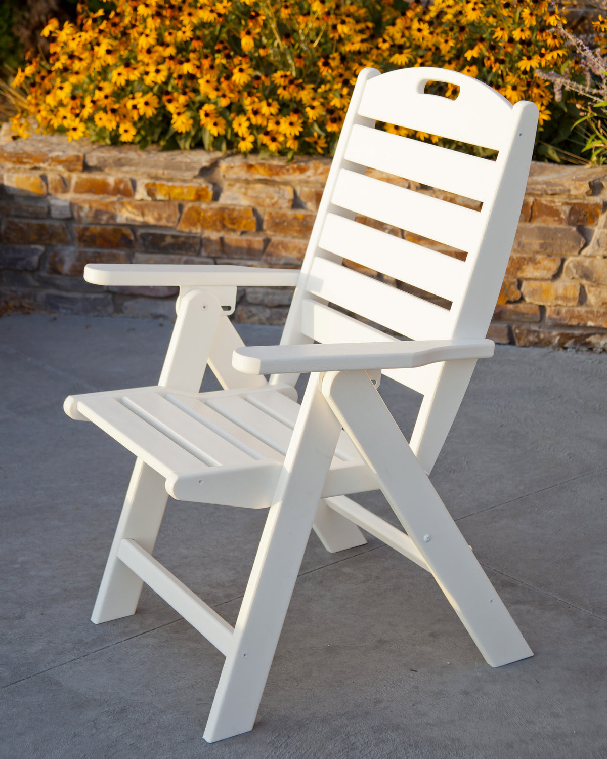 Nautical Folding Highback Chair