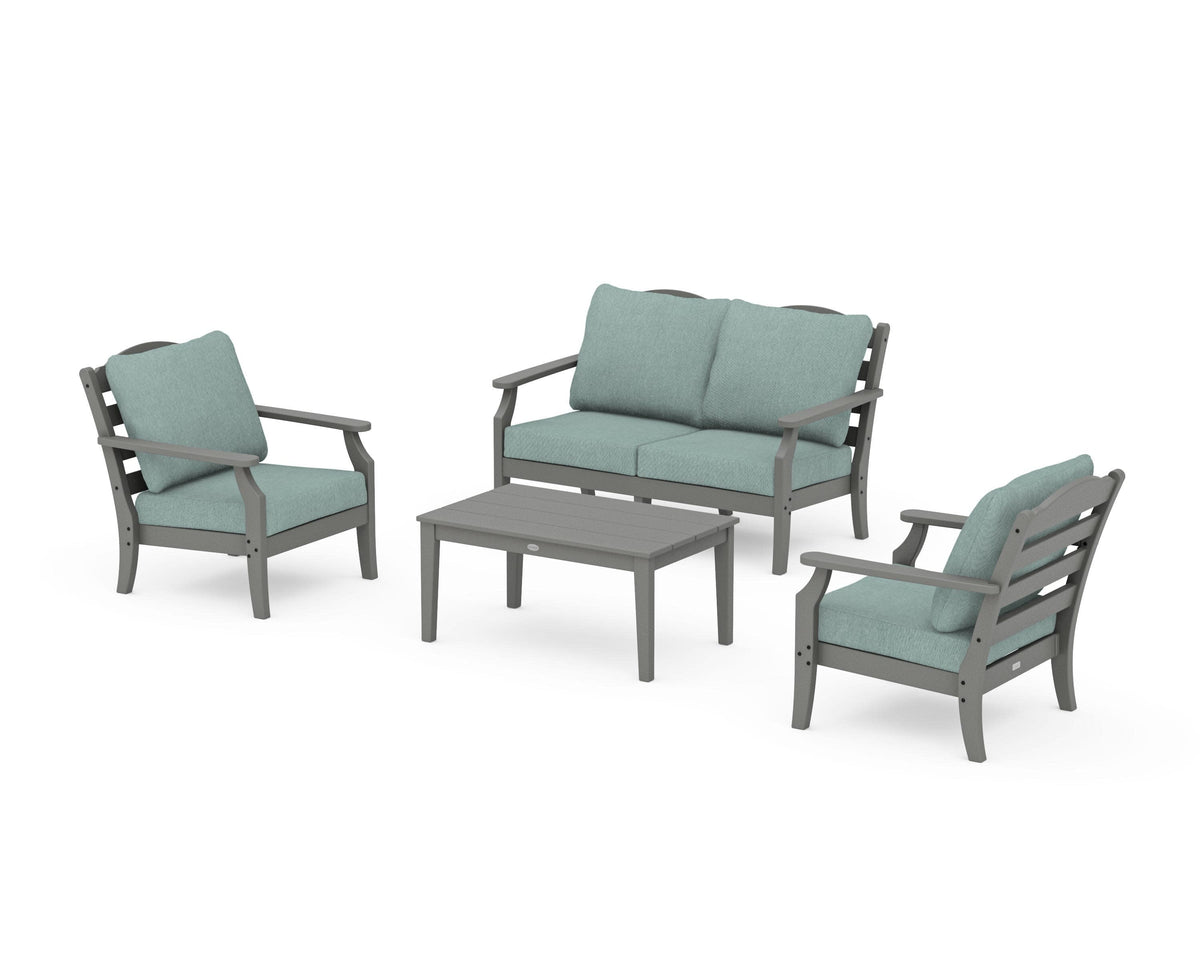 Savannah 4-Piece Deep Seating Set with Loveseat