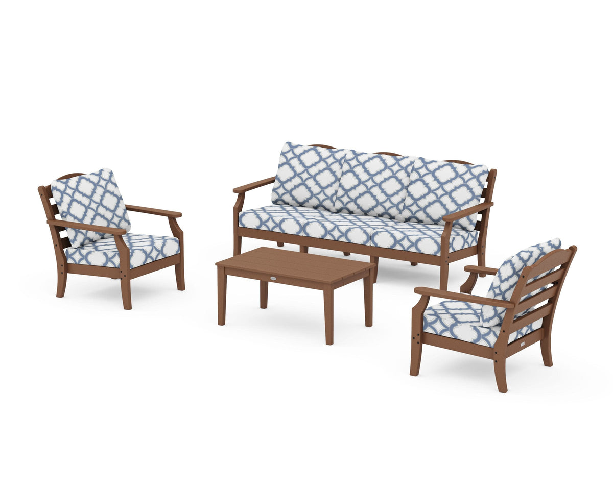 Savannah 4-Piece Deep Seating Set with Sofa