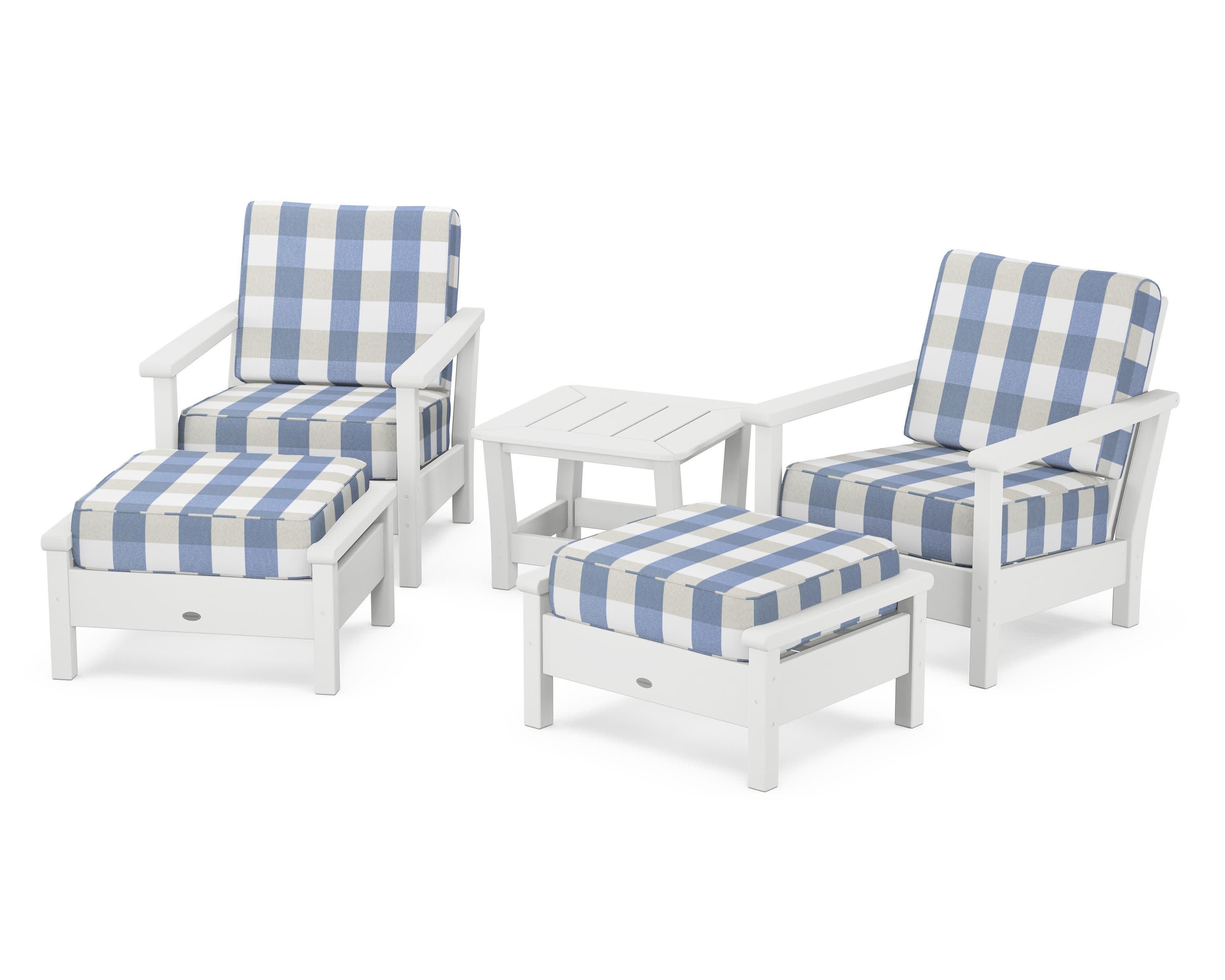 Harbour 5-Piece Deep Seating Chair Set