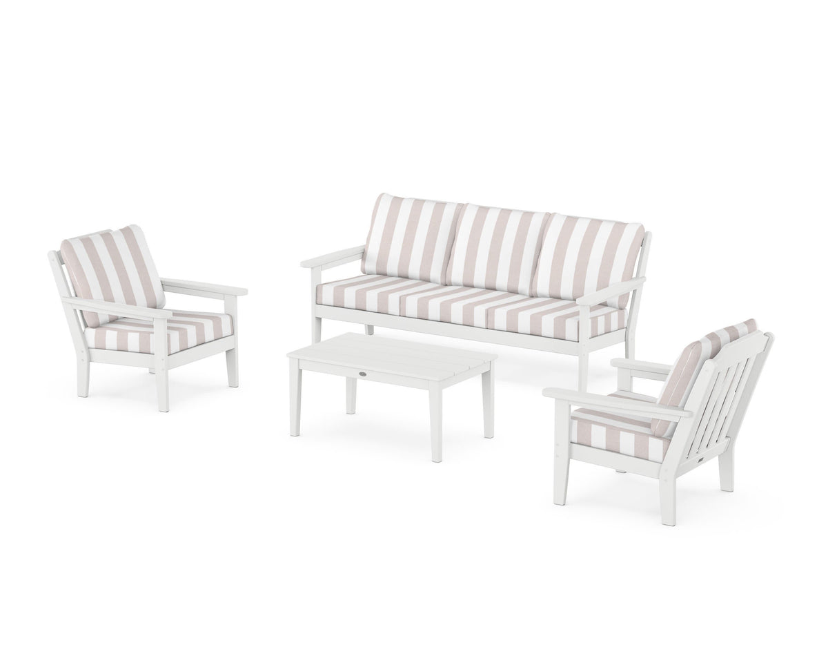 Cottage 4-Piece Deep Seating Set with Sofa