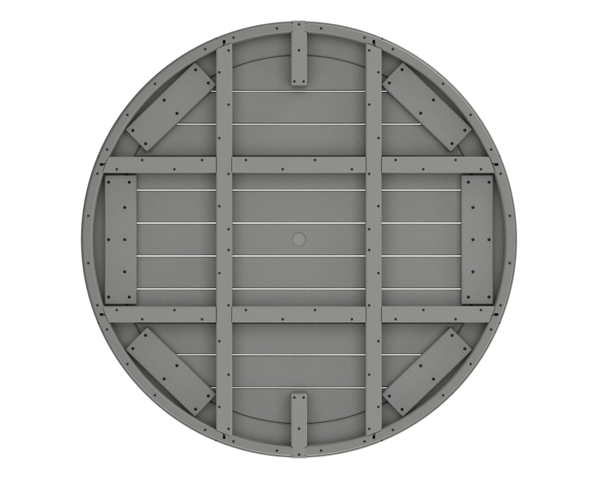 Nautical Trestle 48" Round Counter Table