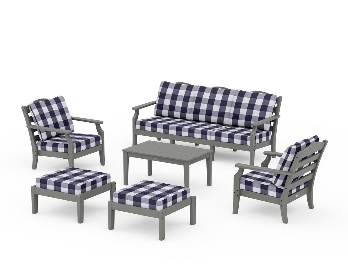 Savannah 6-Piece Lounge Sofa Set