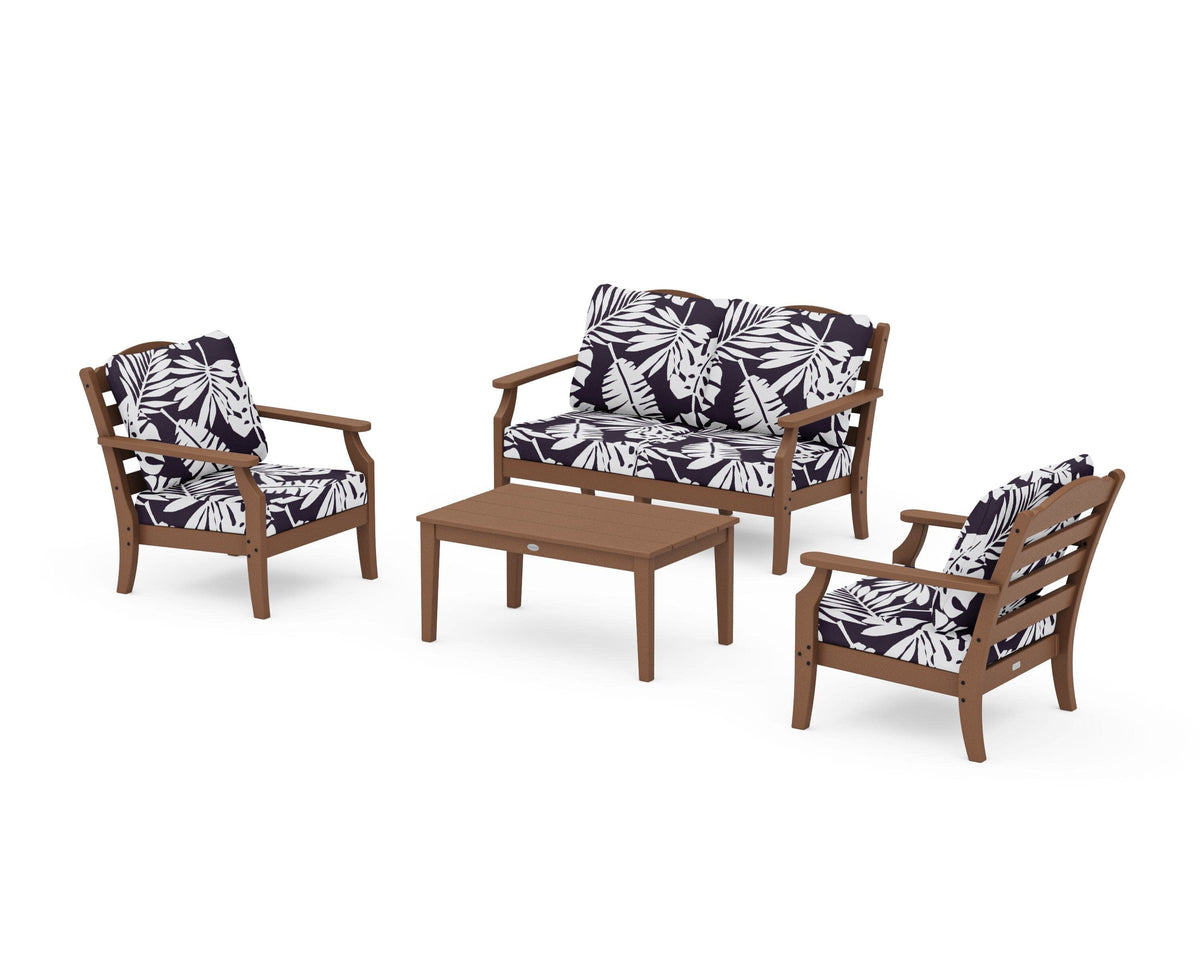 Savannah 4-Piece Deep Seating Set with Loveseat