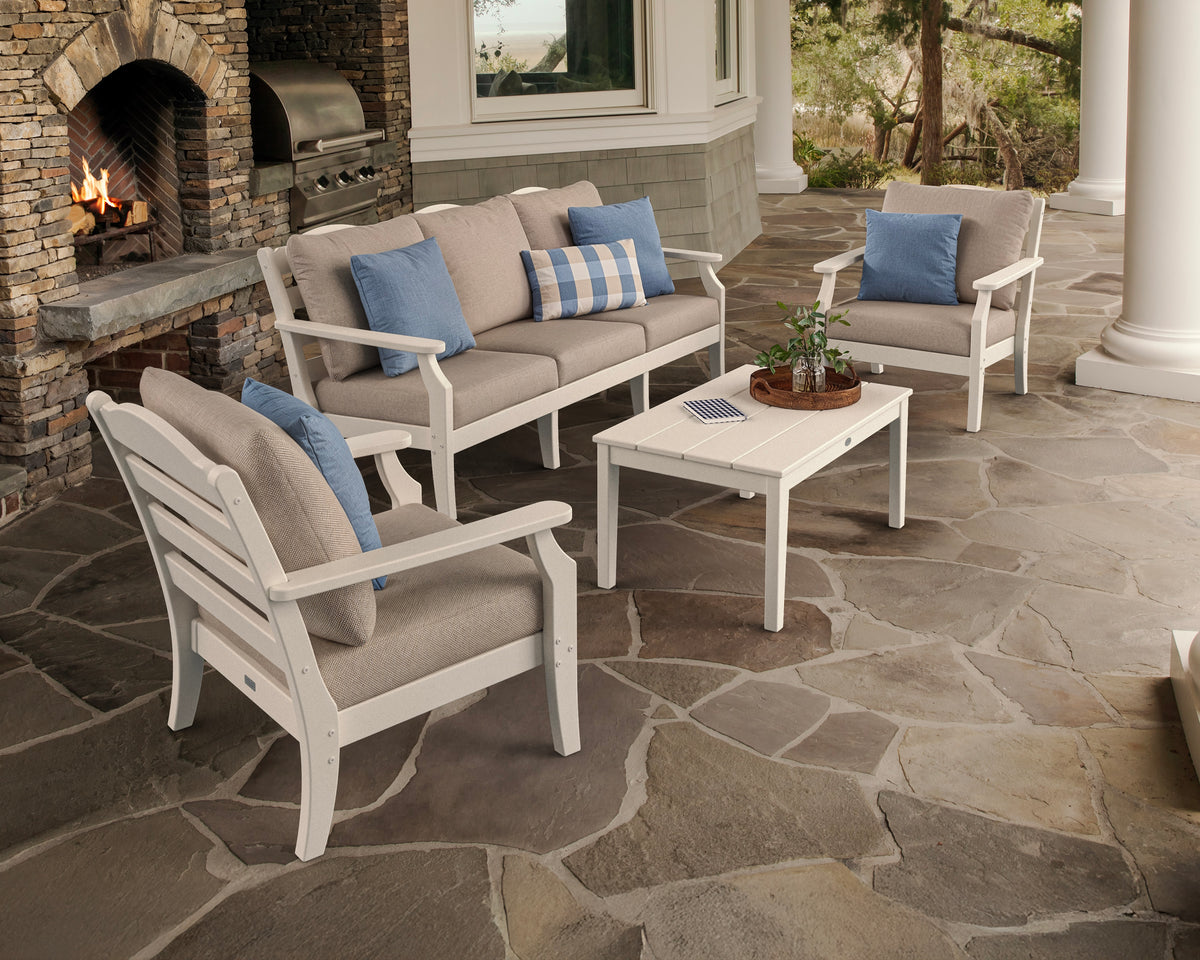 Savannah 4-Piece Deep Seating Set with Sofa