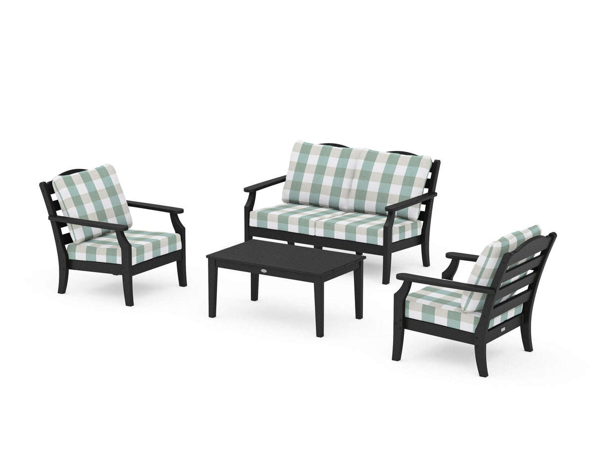 Savannah 4-Piece Deep Seating Set with Loveseat