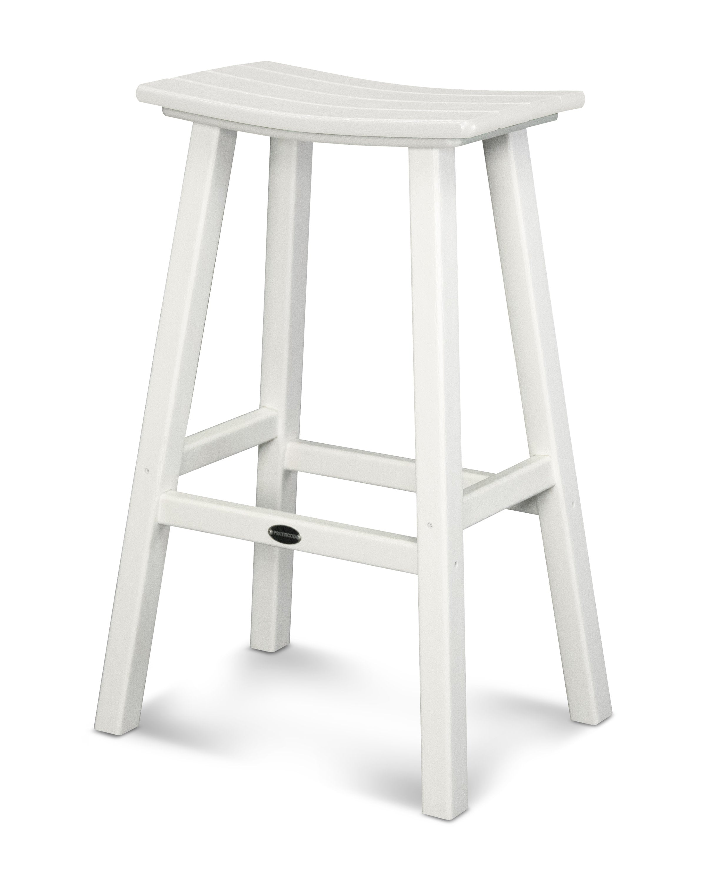 Traditional 30" Saddle Bar Stool