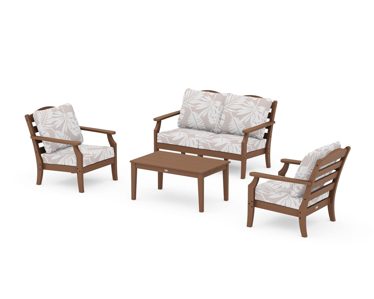 Savannah 4-Piece Deep Seating Set with Loveseat