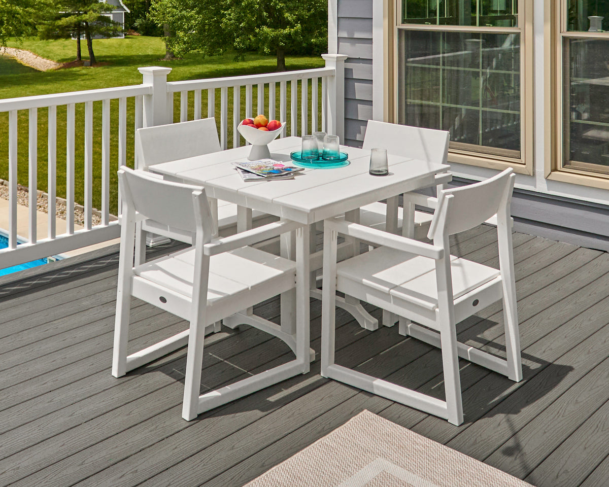 EDGE 5-Piece Farmhouse Dining Set