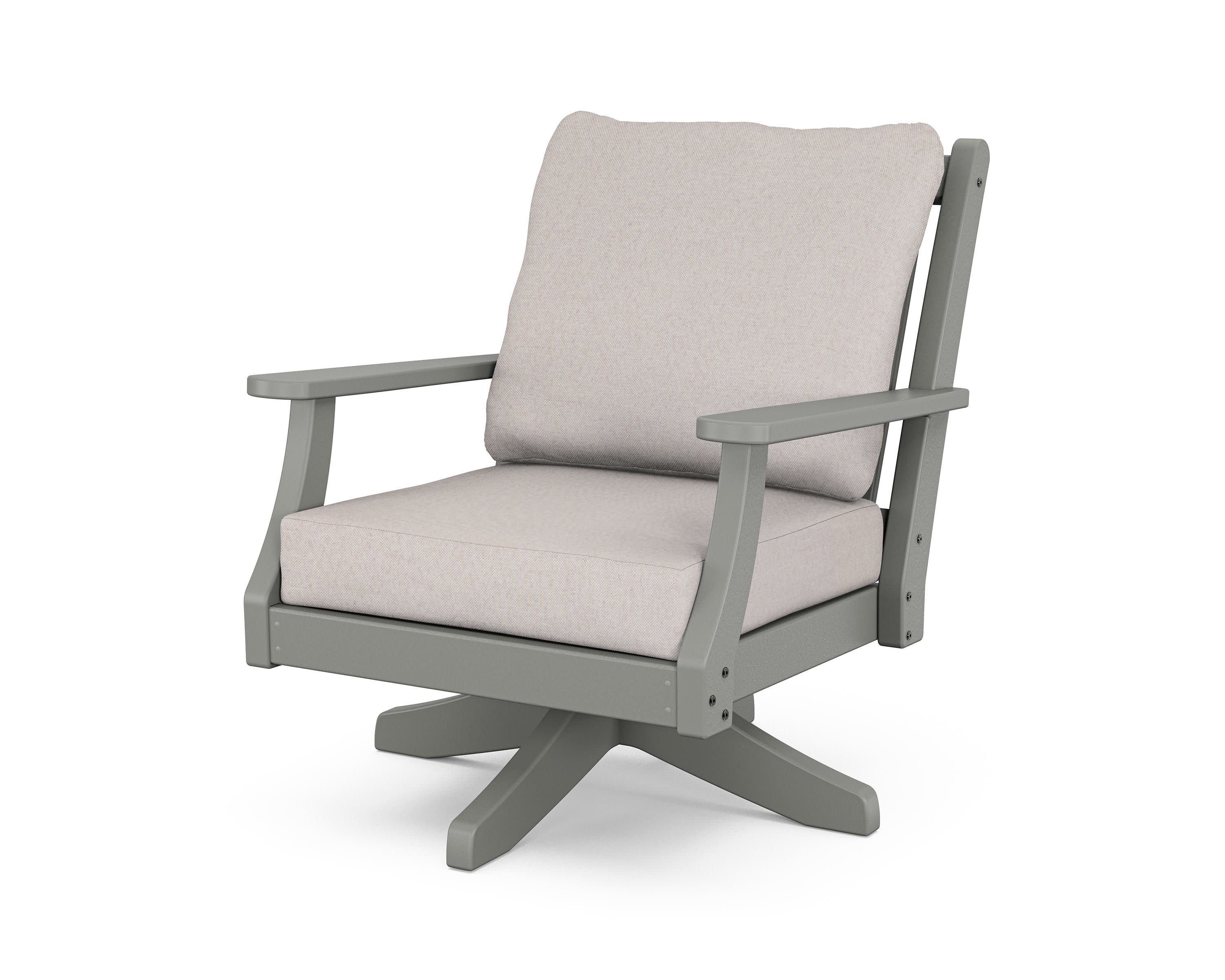 Wovendale Deep Seating Swivel Chair