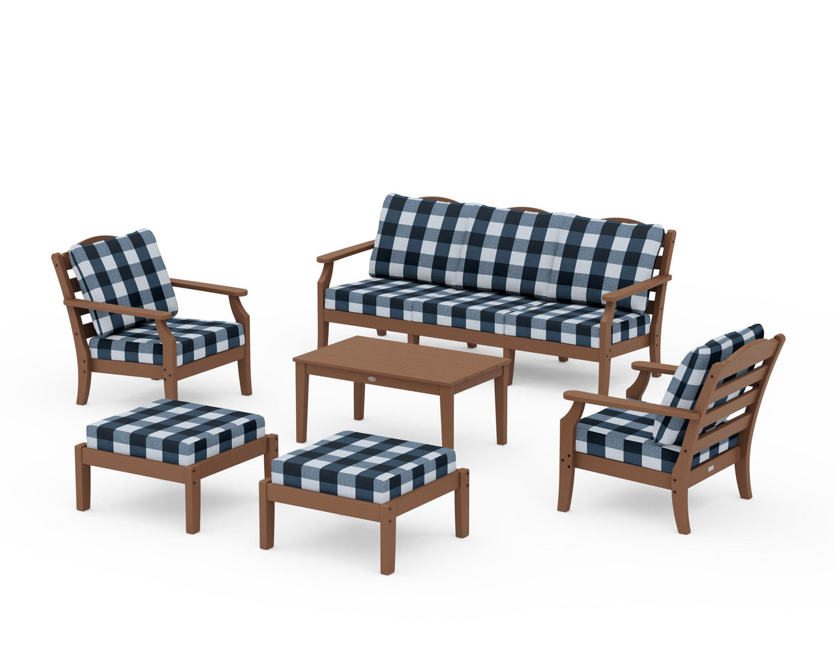 Savannah 6-Piece Lounge Sofa Set
