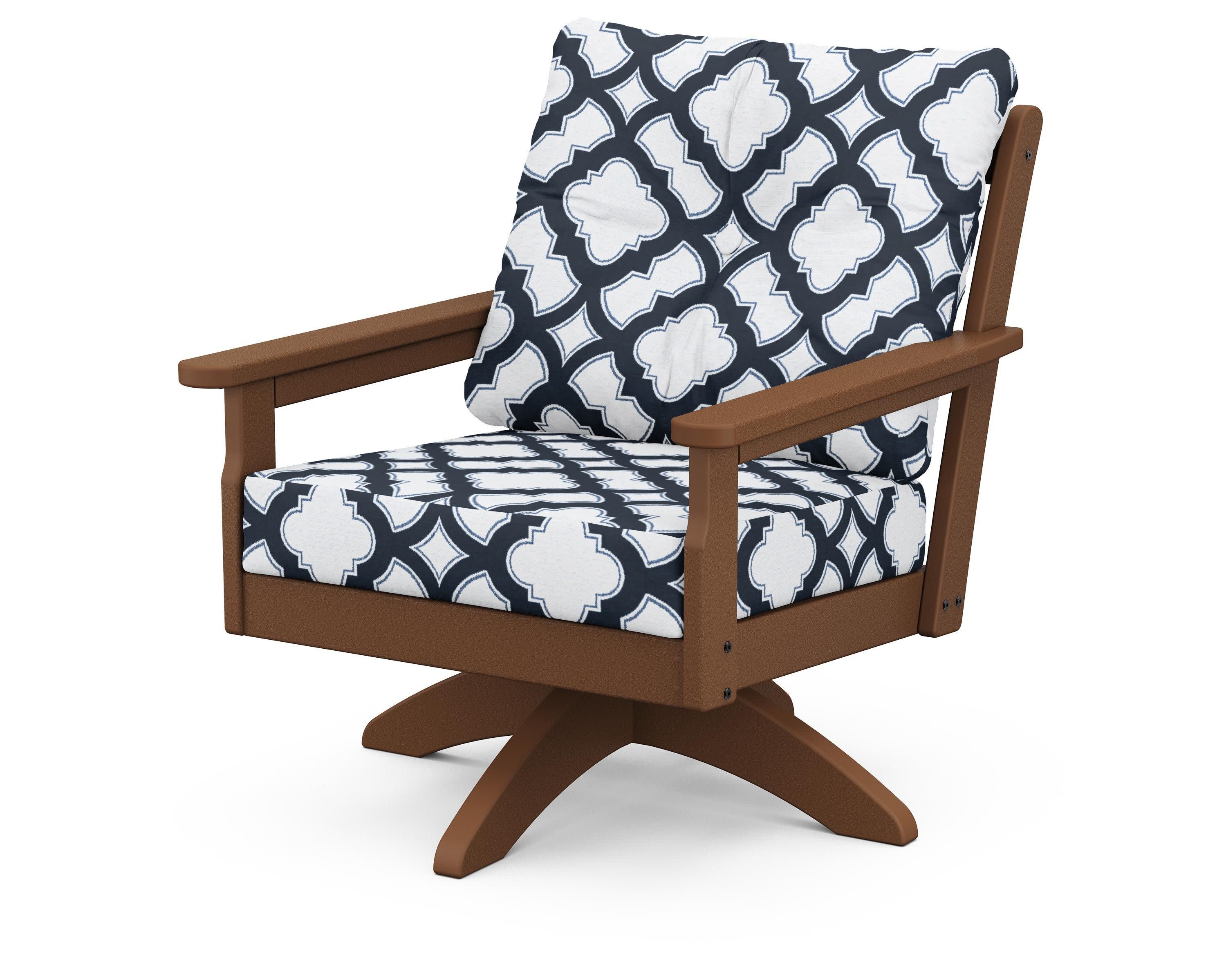 Vineyard Deep Seating Swivel Chair