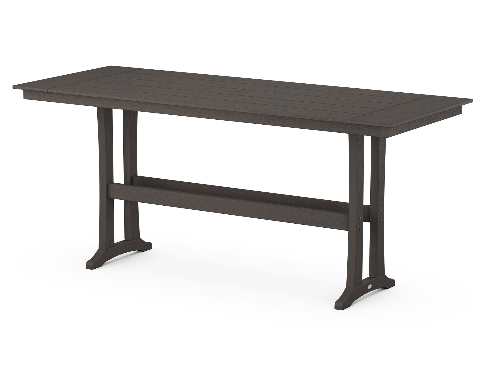 Farmhouse Trestle 38" x 96" Bar Table