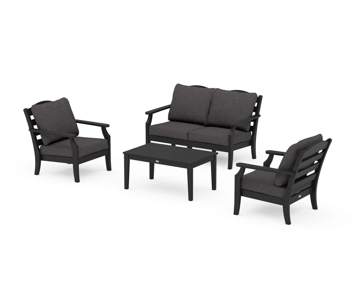 Savannah 4-Piece Deep Seating Set with Loveseat