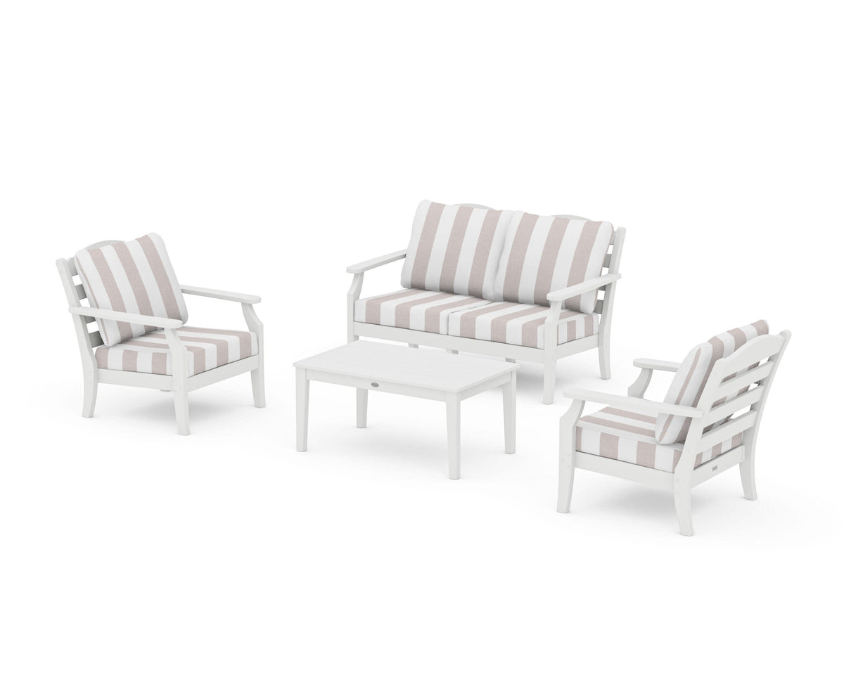 Savannah 4-Piece Deep Seating Set with Loveseat