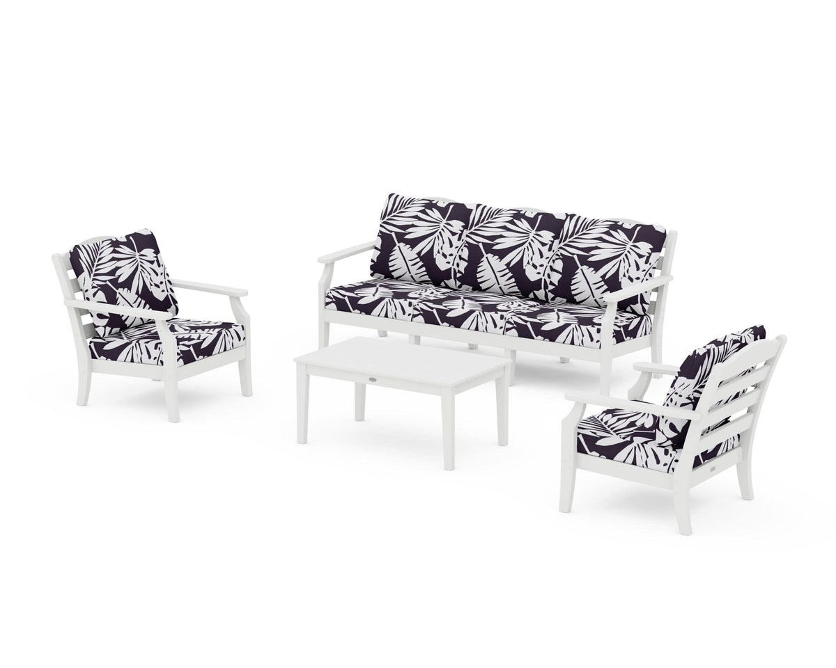 Savannah 4-Piece Deep Seating Set with Sofa