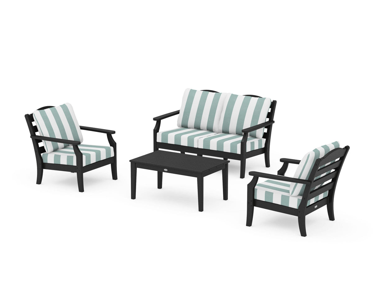 Savannah 4-Piece Deep Seating Set with Loveseat