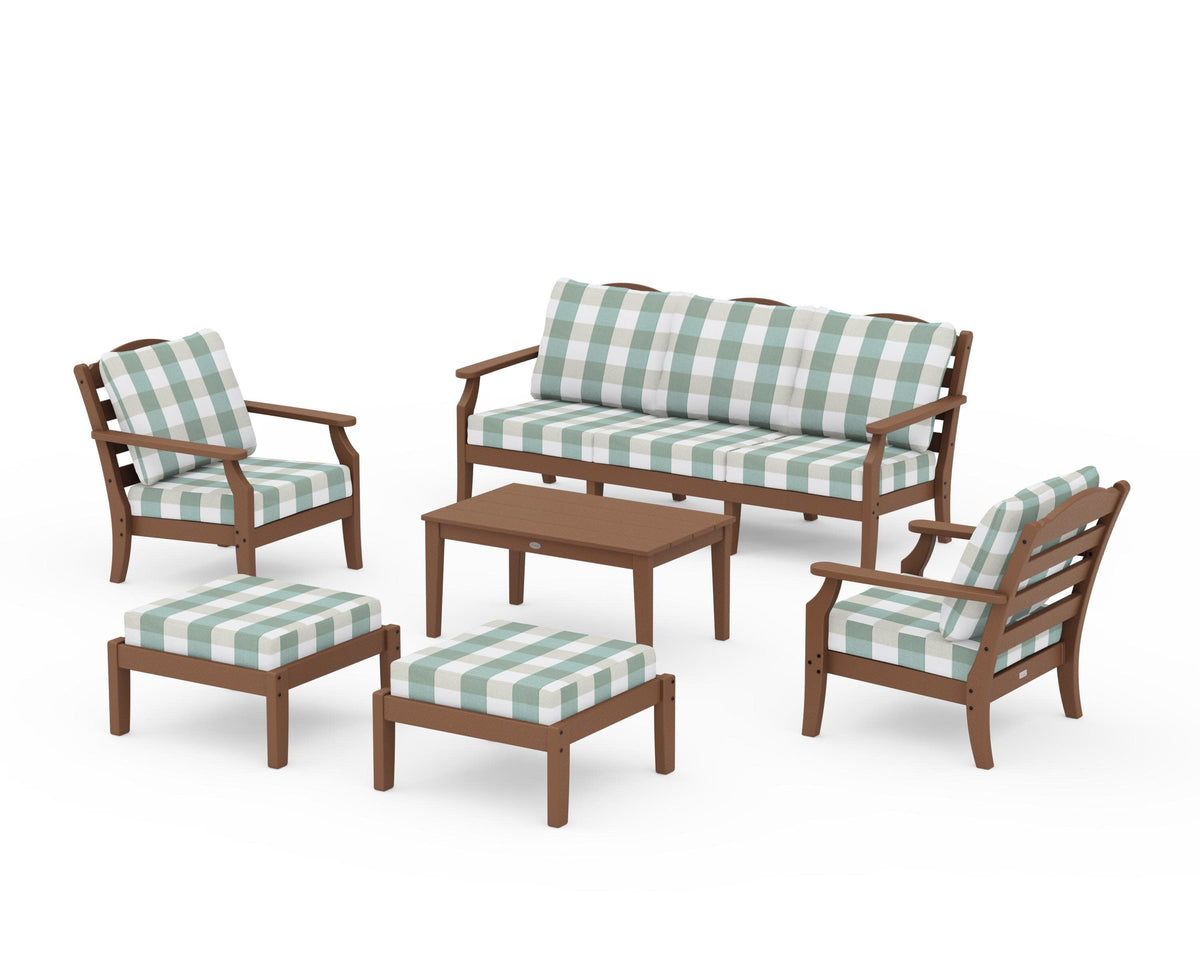 Savannah 6-Piece Lounge Sofa Set