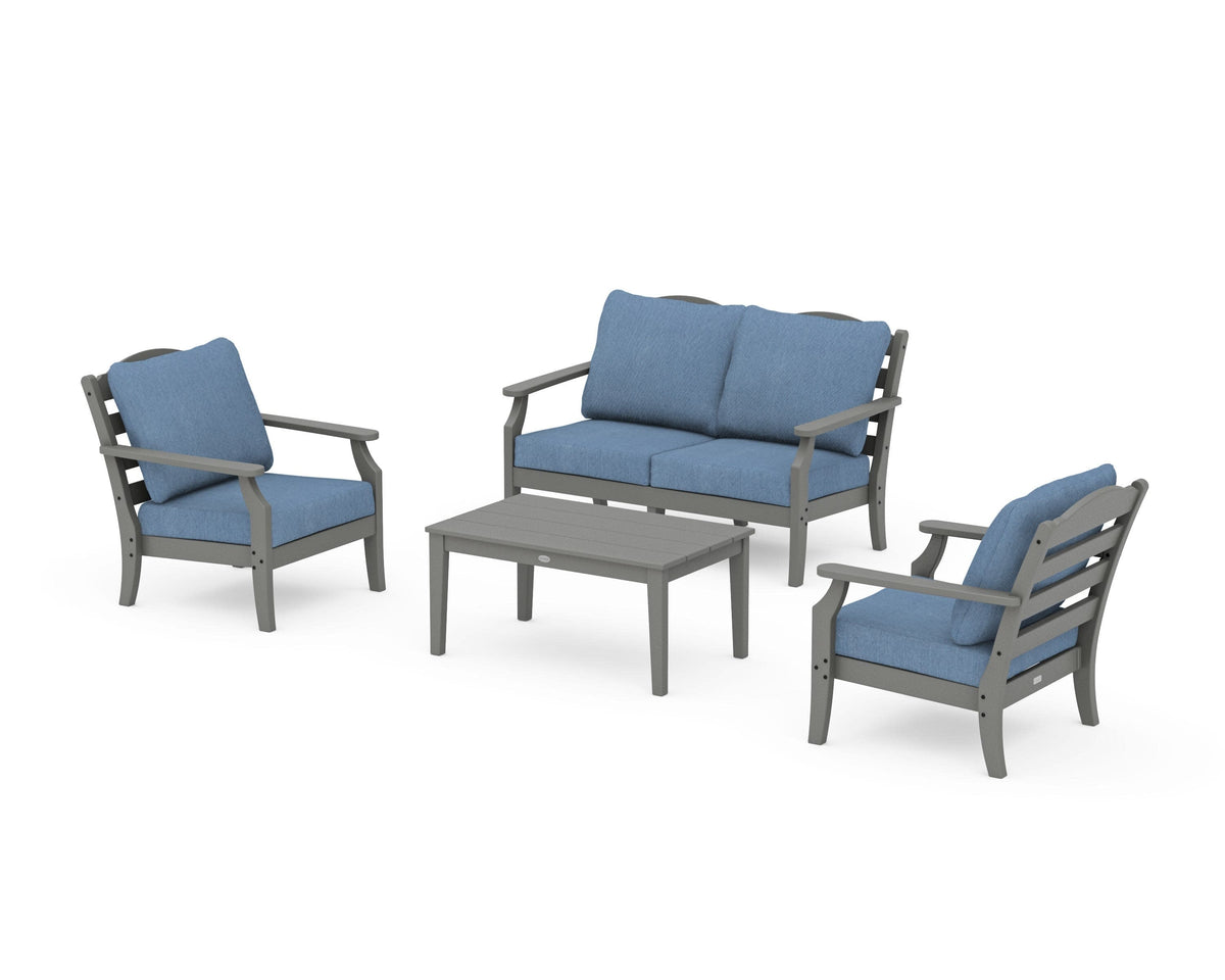 Savannah 4-Piece Deep Seating Set with Loveseat