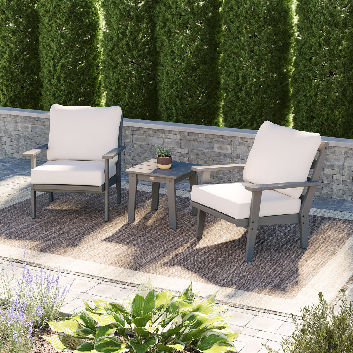 Grant Park 3-Piece Deep Seating Set