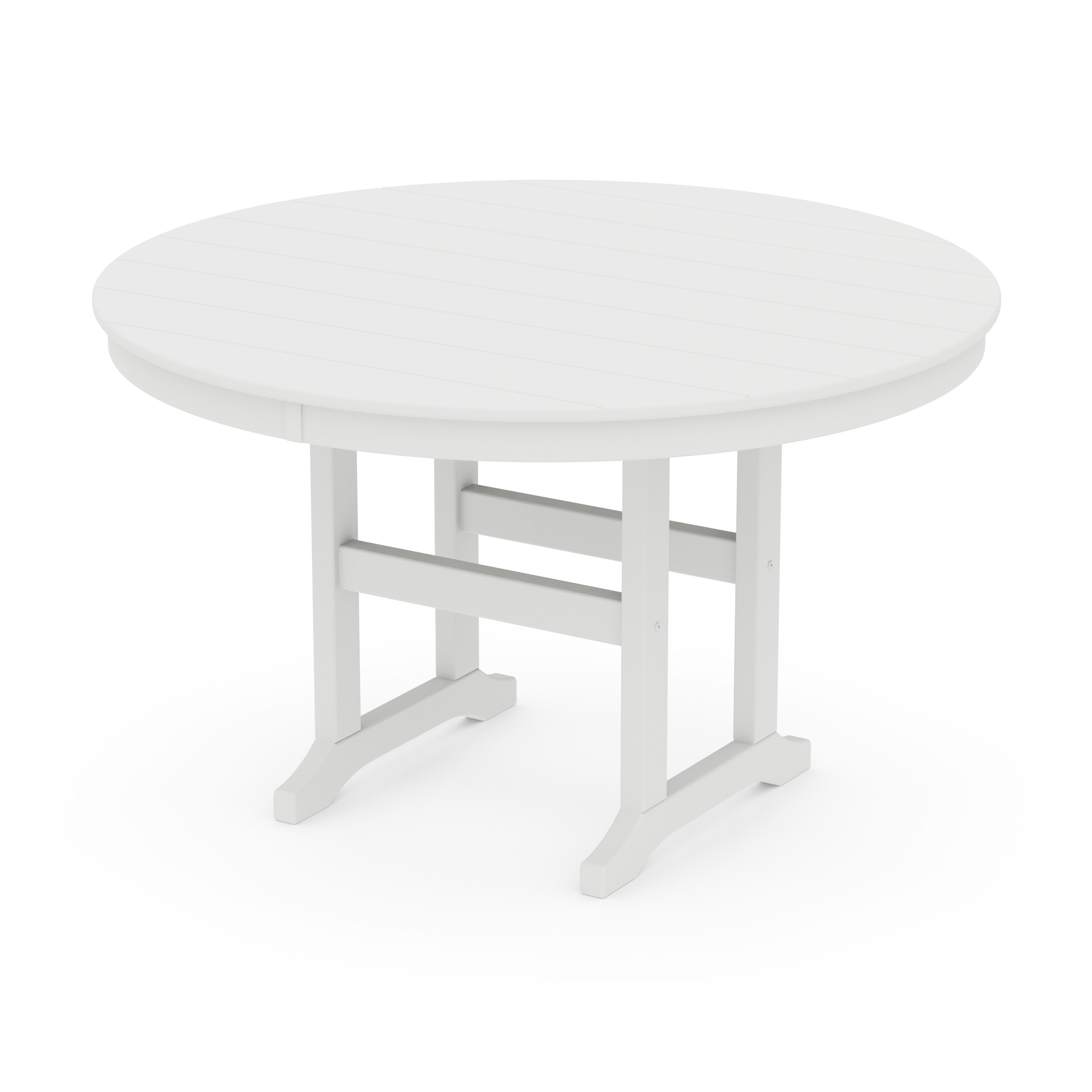 48" Round Farmhouse Dining Table
