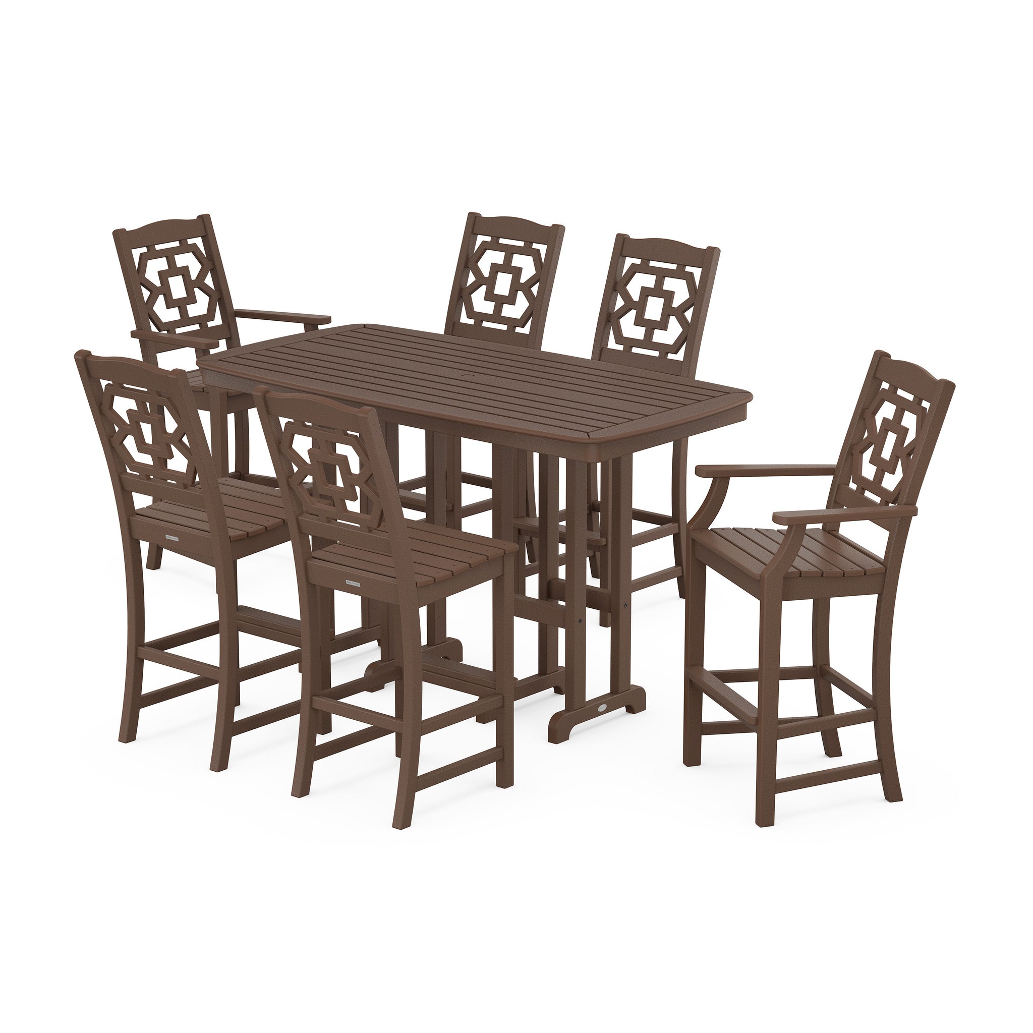 Chinoiserie 7-Piece Bar Set