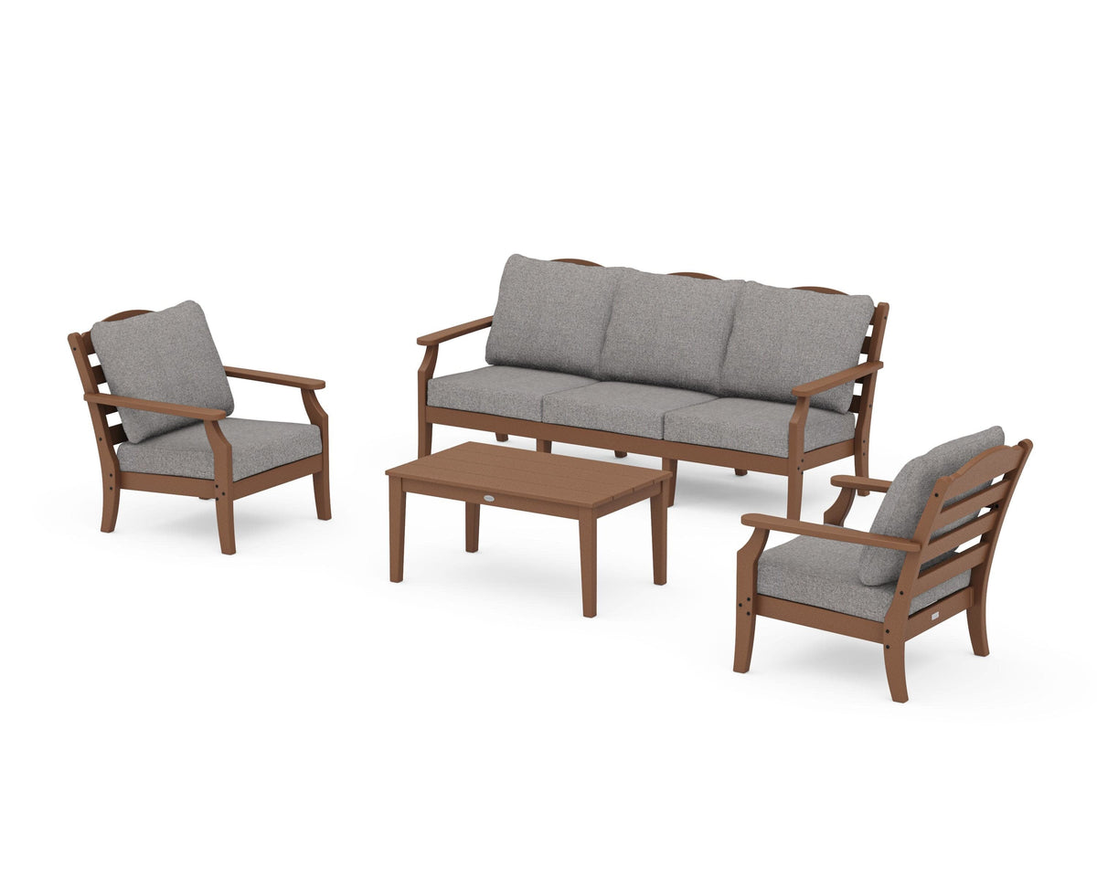 Savannah 4-Piece Deep Seating Set with Sofa