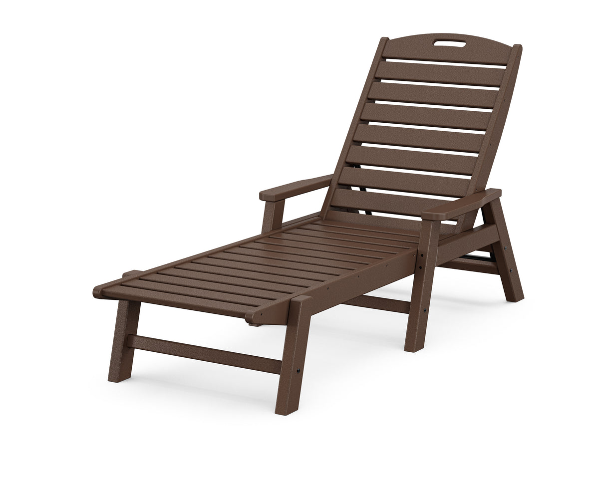 Nautical Chaise with Arms