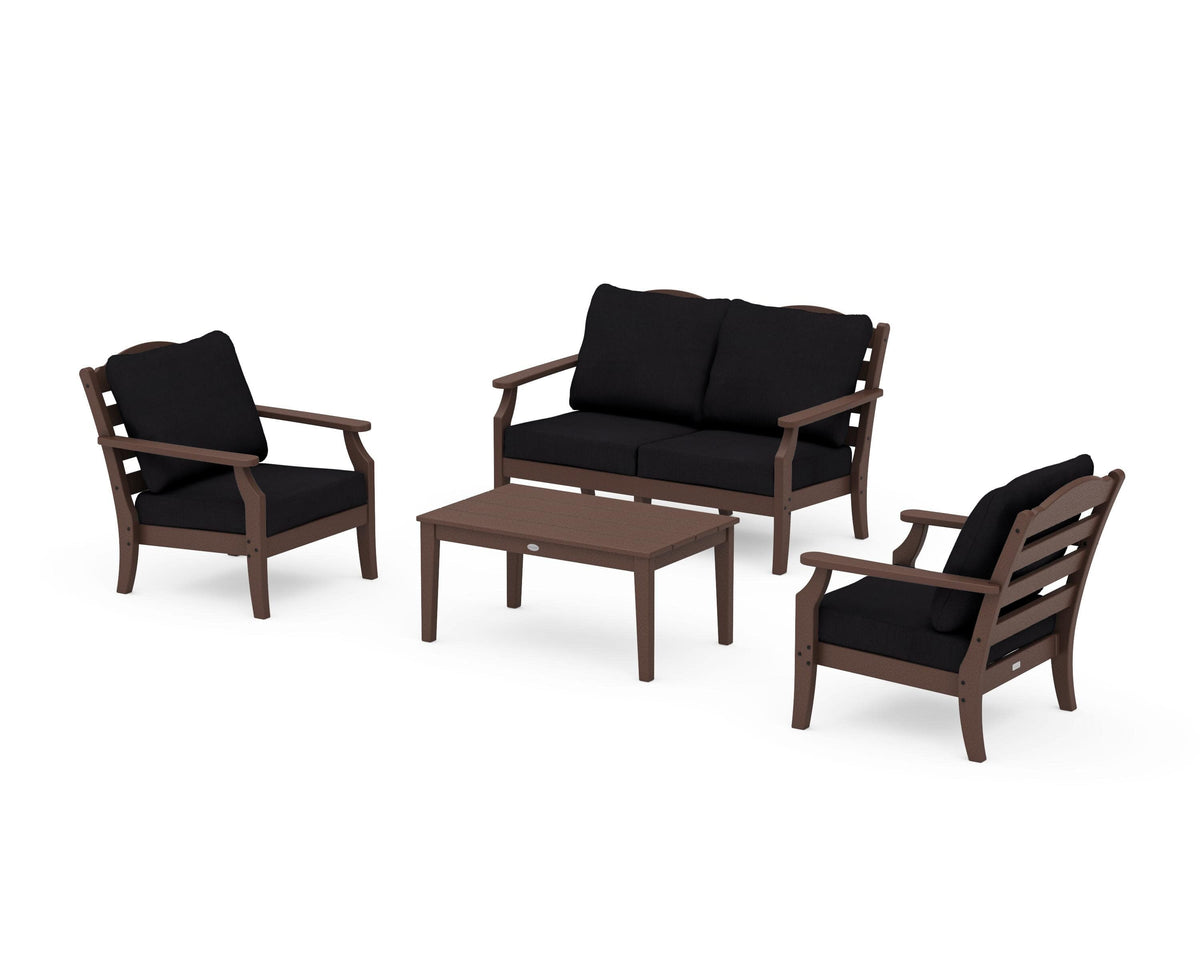 Savannah 4-Piece Deep Seating Set with Loveseat