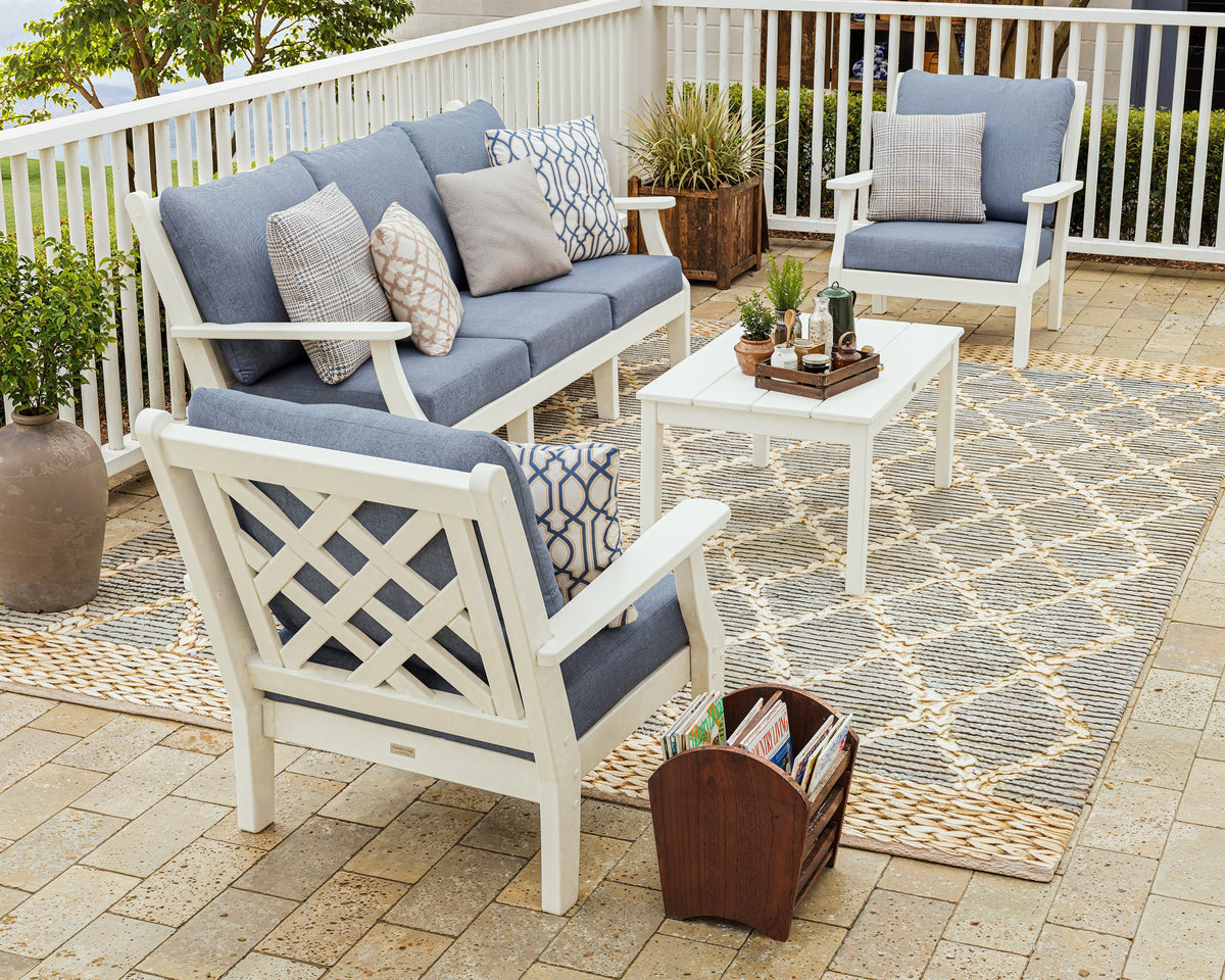 Wovendale 4-Piece Deep Seating Set with Sofa