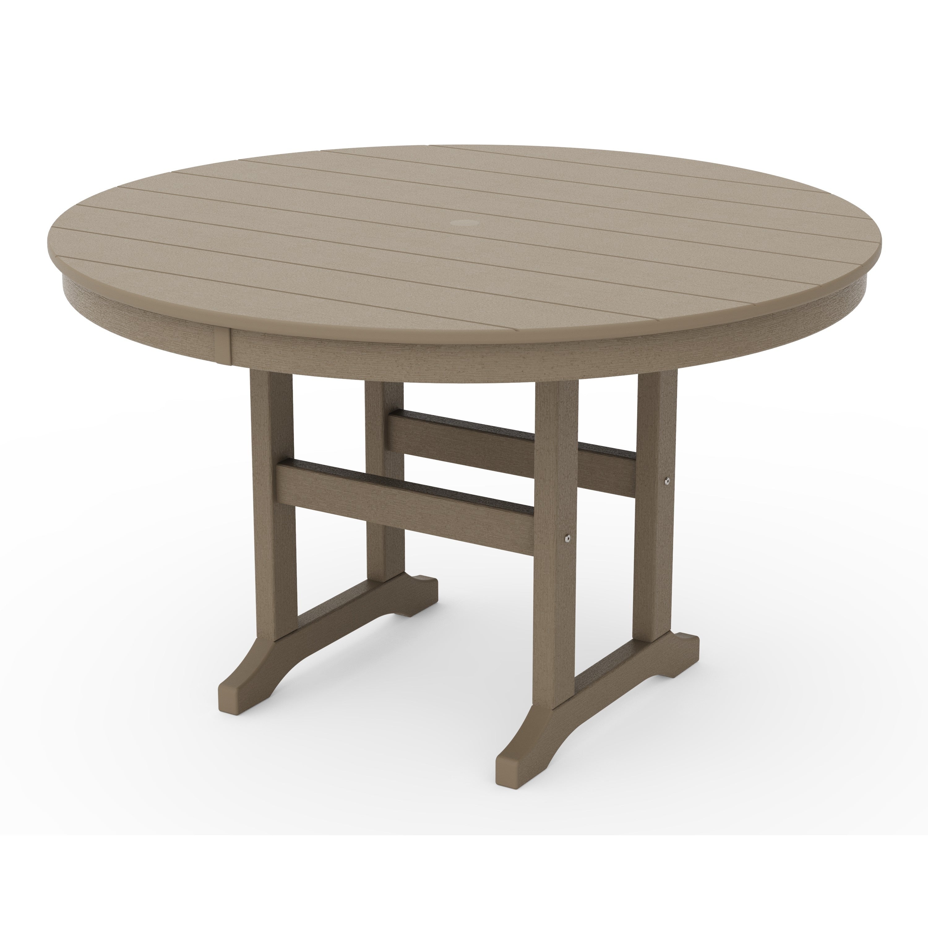 48" Round Farmhouse Dining Table