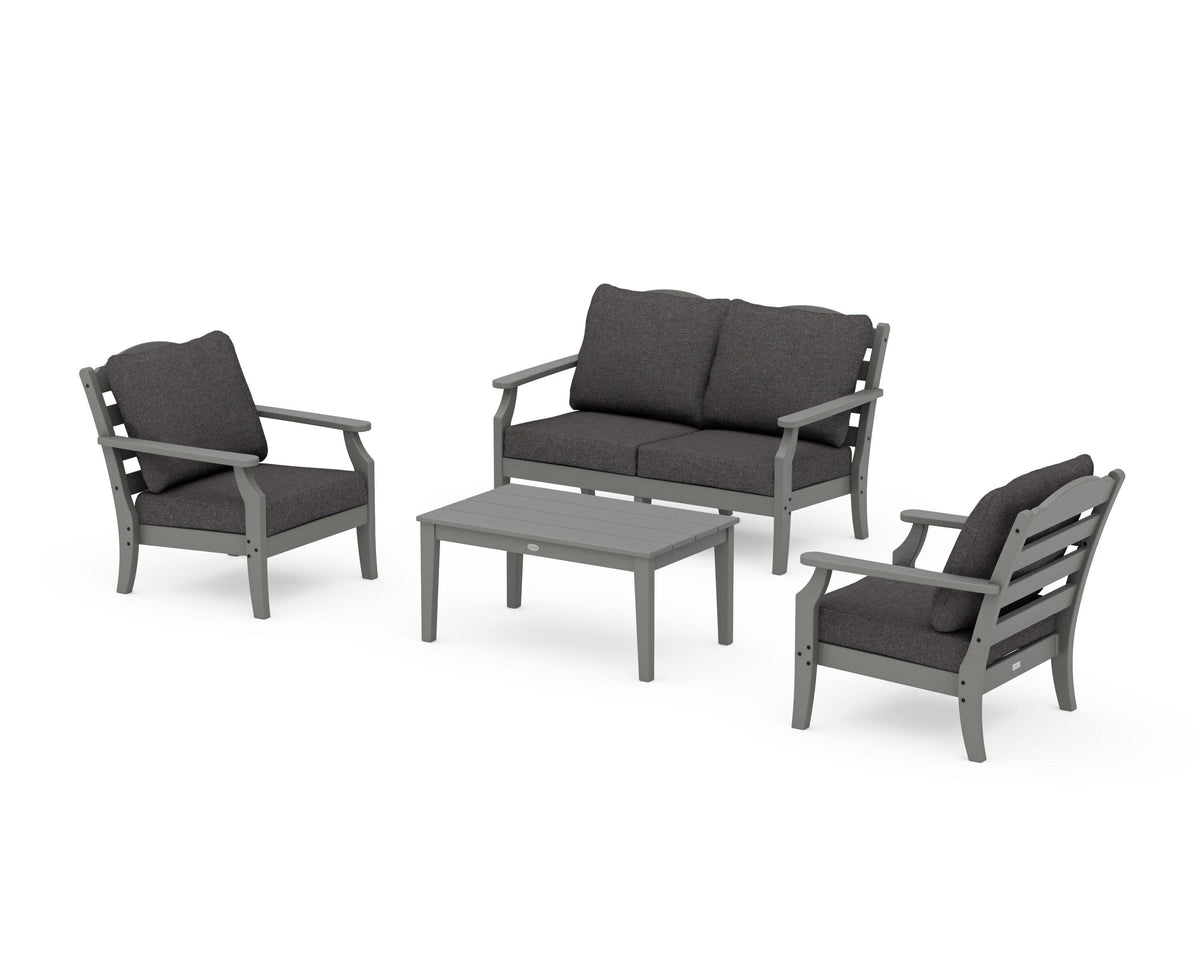 Savannah 4-Piece Deep Seating Set with Loveseat