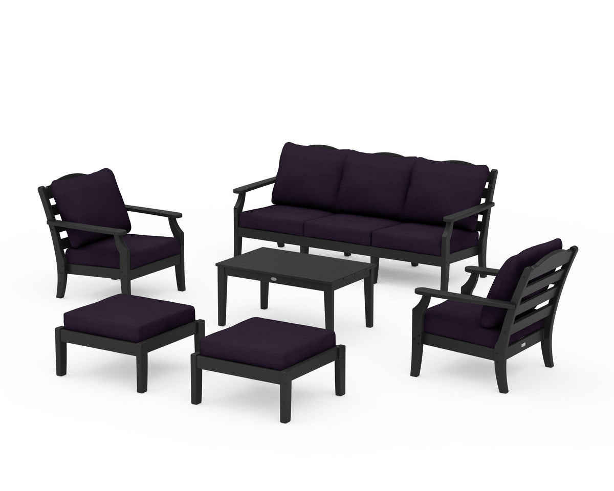 Savannah 6-Piece Lounge Sofa Set